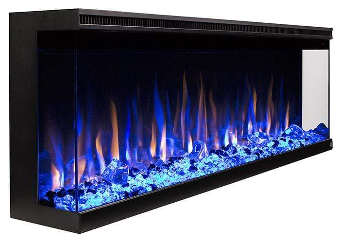 Sideline Infinity 72 Inch 3 Sided Recessed Smart Electric Fireplace 80051