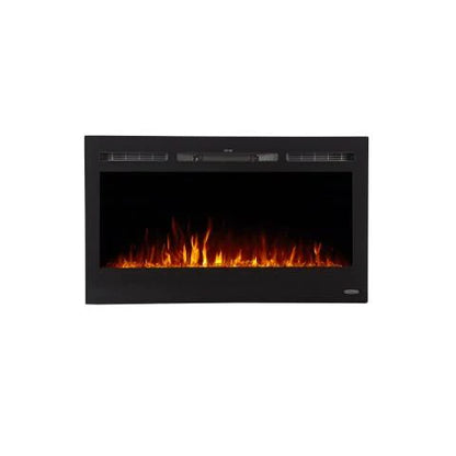 The Sideline 36 Inch Recessed Smart Electric Fireplace 80014