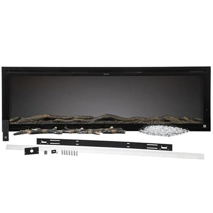 Sideline Elite 72 Inch Recessed Smart Electric Fireplace 80038