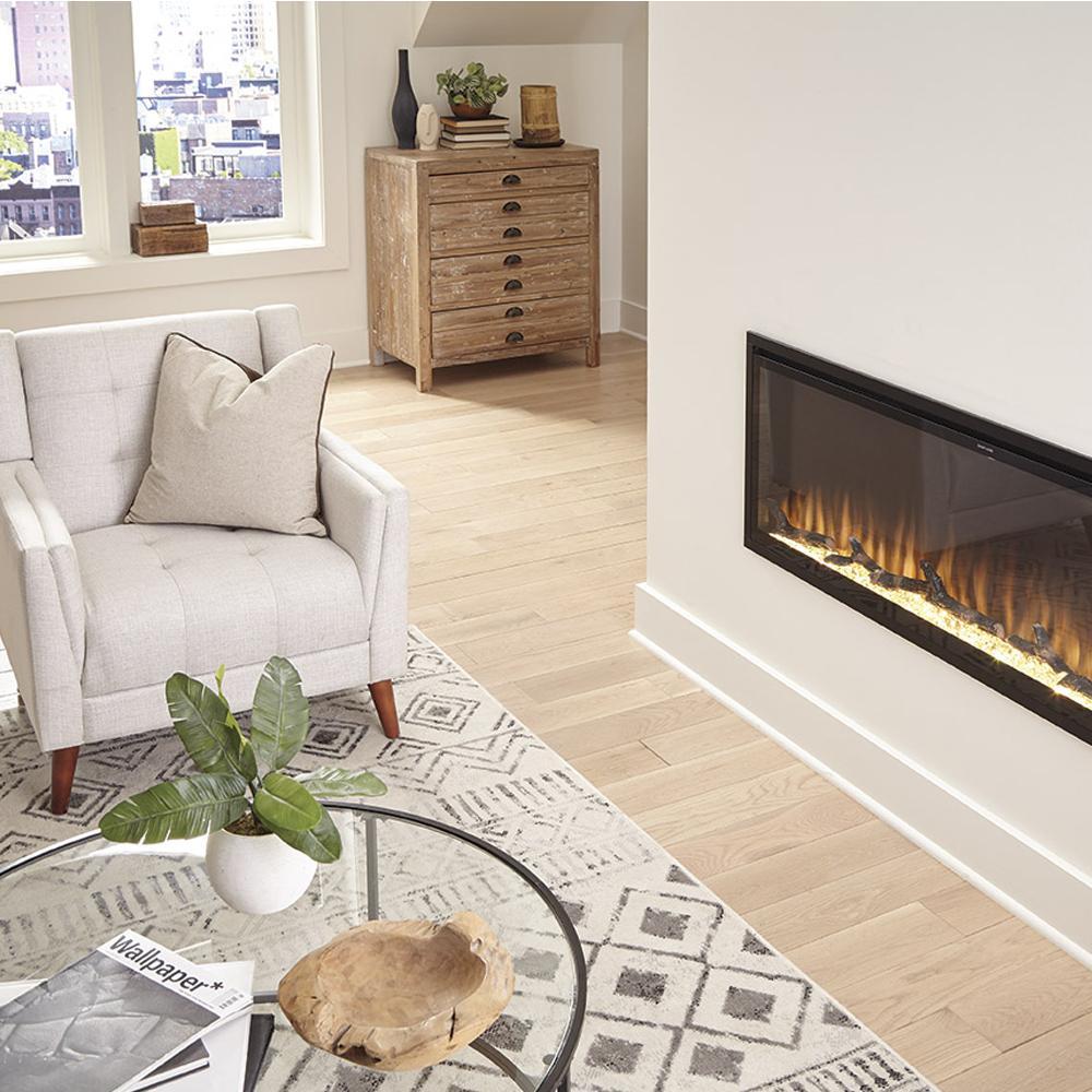 Sideline Elite 100 Inch Recessed Smart Electric Fireplace 80044