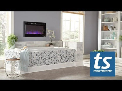 The Sideline 36 Inch Recessed Smart Electric Fireplace 80014