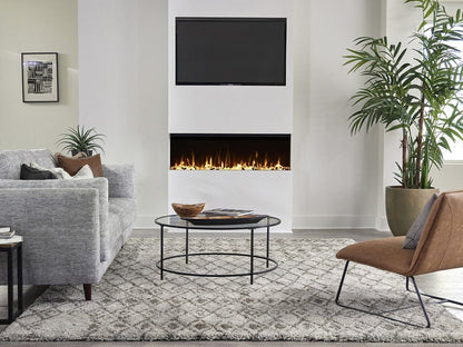 Sideline Infinity 50 Inch 3 Sided Recessed Smart Electric Fireplace 80045