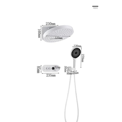 Boelon Multi-functional Recessed Shower Set