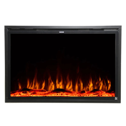 Sideline Elite Smart Forte 40 Inch Recessed Smart Electric Fireplace 80052