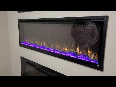Sideline Elite Smart Forte 40 Inch Recessed Smart Electric Fireplace 80052